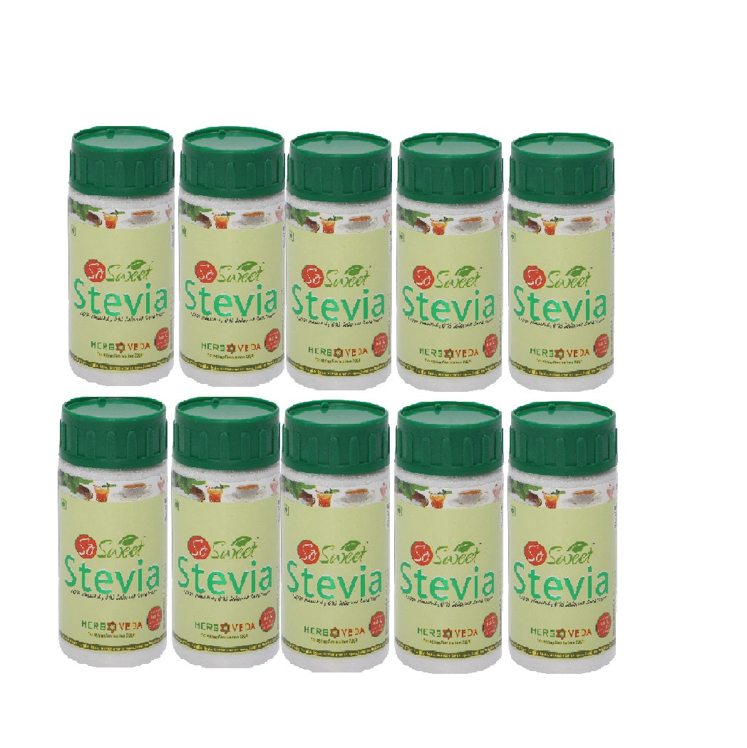 Zero Calorie Stevia Powder | Sugar Free Natural Sweetener-100gm