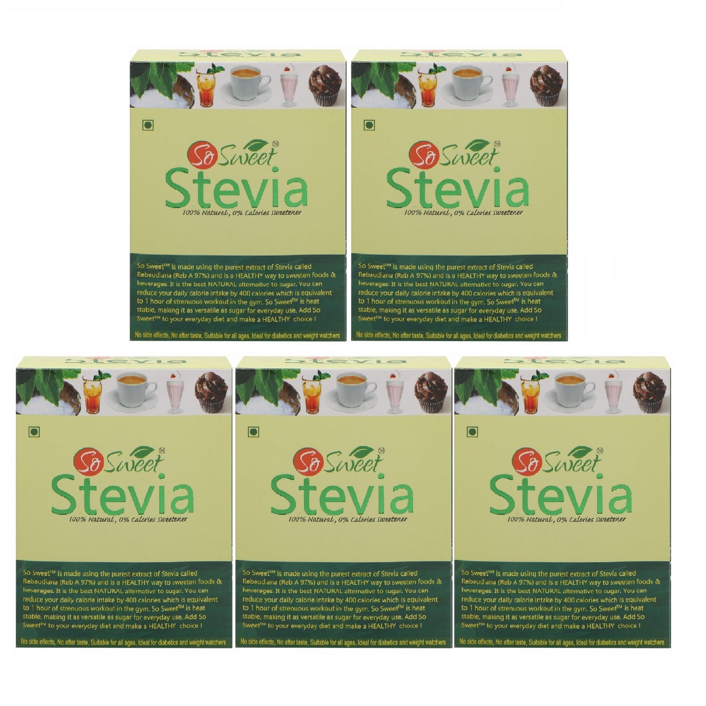 Stevia Sachets | Sugar Free Powder Sachets | So Sweet-50