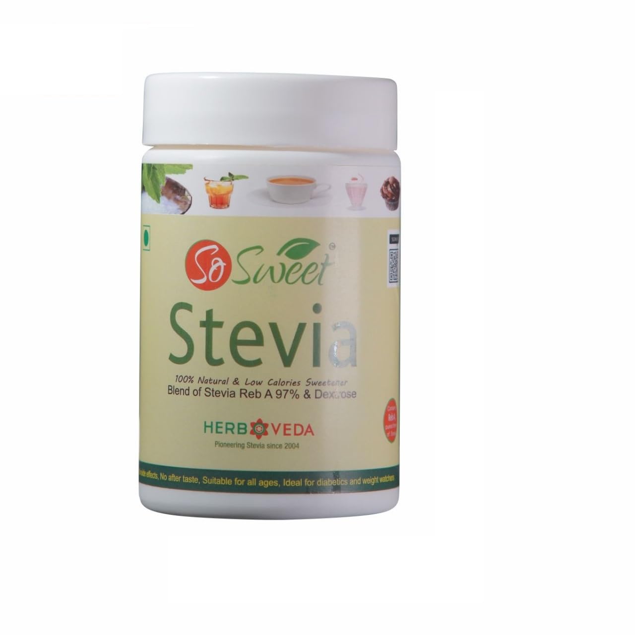 Stevia Sugar Free Sweetener 150gm | Best Diabetes Sugar Alternatives - Pack of 3