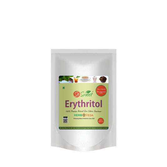 So Sweet Erythritol Natural Sweetener 1kg- Sugar Free | Zero Calorie, Zero Carb, 0 Fat, Zero G.I - Diabetic Friendly