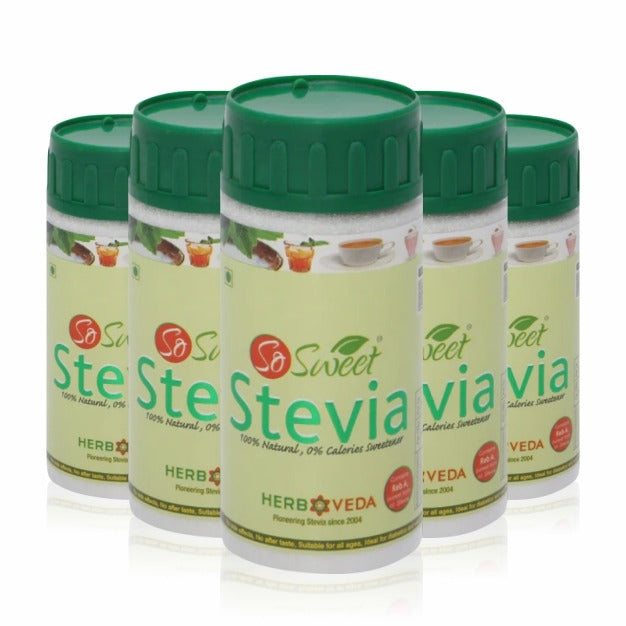 Zero Calorie Stevia Powder | Sugar Free Natural Sweetener-100gm