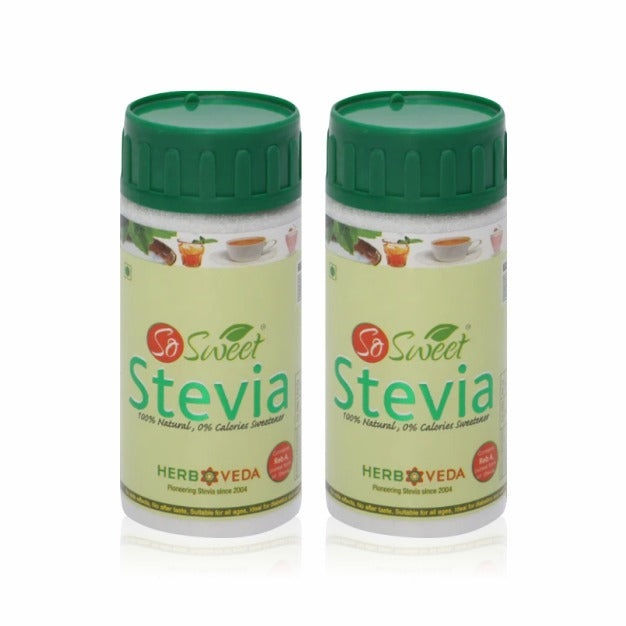 Zero Calorie Stevia Powder | Sugar Free Natural Sweetener-100gm