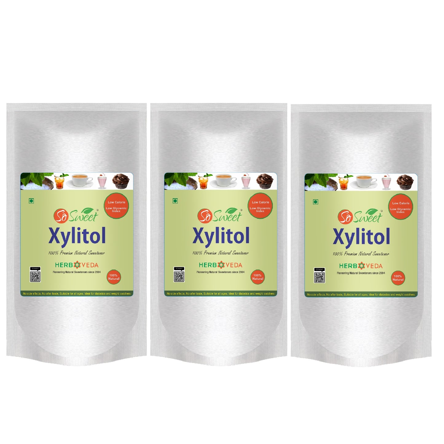 So Sweet 100% Natural Sweetener 1 Kg Xylitol Powder - Xylitol Sugar Free Sweetener