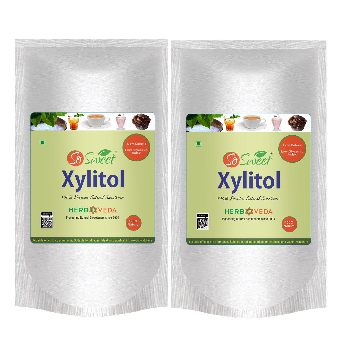 So Sweet 100% Natural Sweetener 1 Kg Xylitol Powder - Xylitol Sugar Free Sweetener