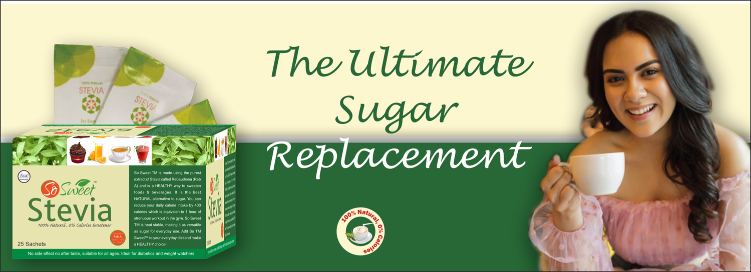 so sweet stevia products