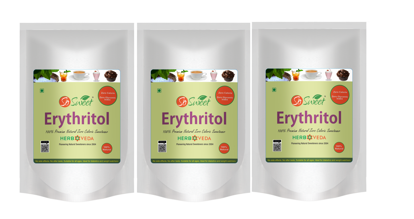 So Sweet Erythritol Sugar Free Natural Zero Calorie Sweetener, 250gm