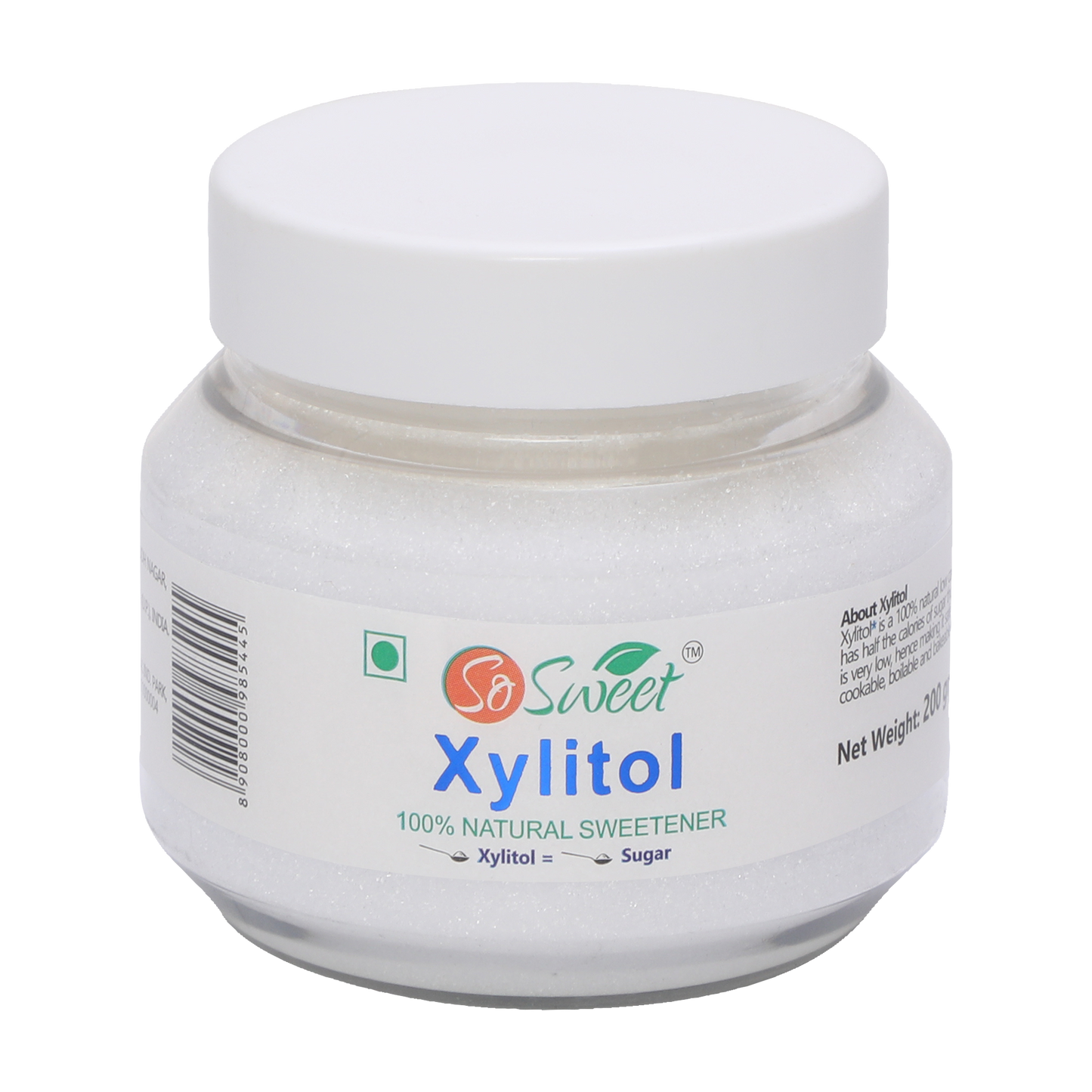Xylitol Sugar Powder | So Sweet Xylitol Sweetener-200gm