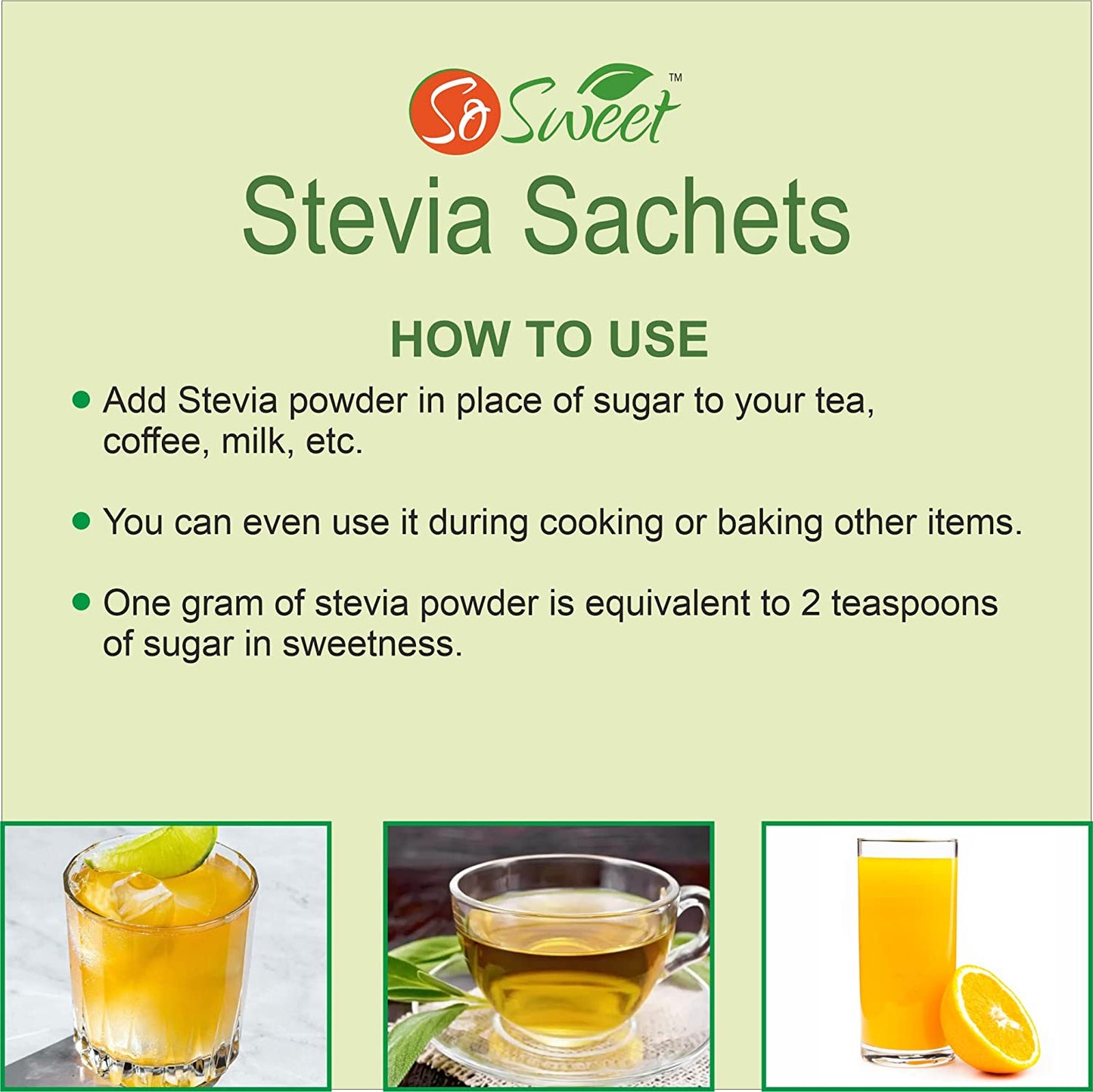 So Sweet Stevia 300 Tablets and 50 Sachets Sugar Free Natural Zero calorie Sweetener (Pack of 4)
