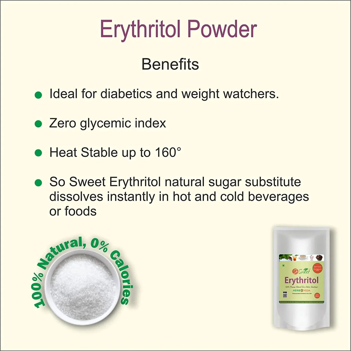 So Sweet Stevia Sugar Free Natural Sweetener Alternative toSugar - So Sweet