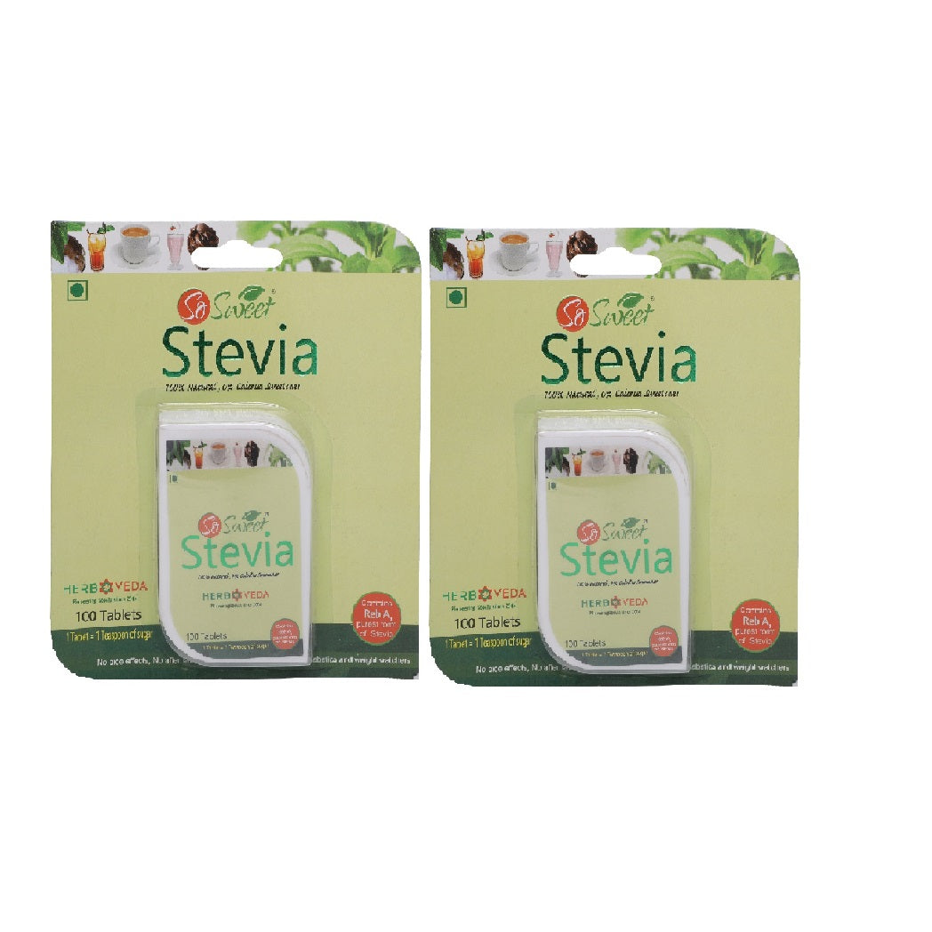 So Sweet Stevia Tablet 100 Sugar Free Natural Zero Calorie Sweeneter