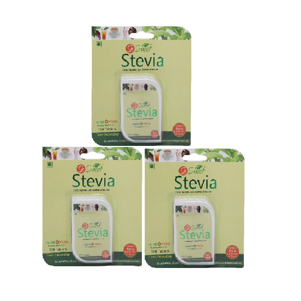 So Sweet Stevia Tablet 100 Sugar Free Natural Zero Calorie Sweeneter