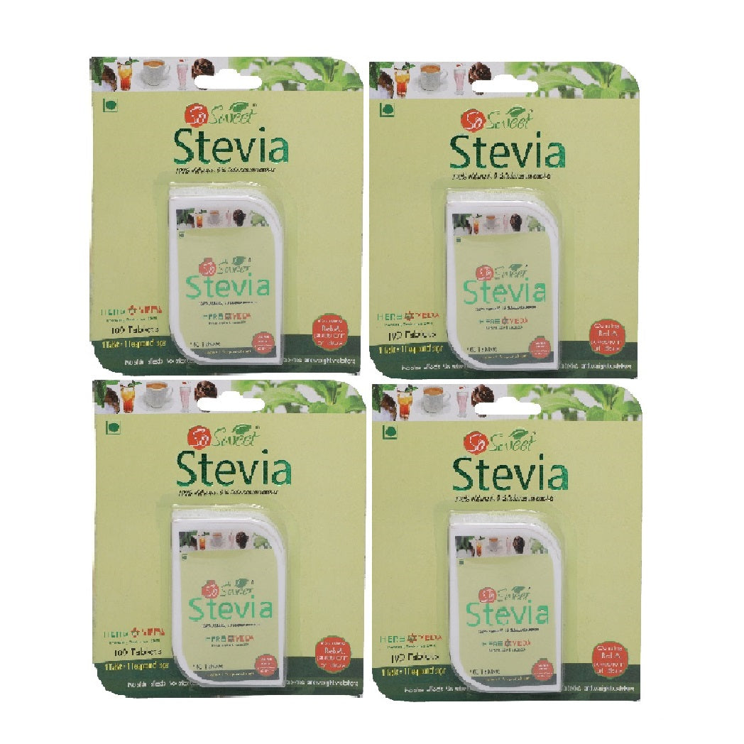 So Sweet Stevia Tablet 100 Sugar Free Natural Zero Calorie Sweeneter