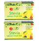 So Sweet Stevia Lemon Instant Drink Mix Sugar Free | Zero Calories| Enrich with Vitamin C | 12 Sachets -Pack of 2