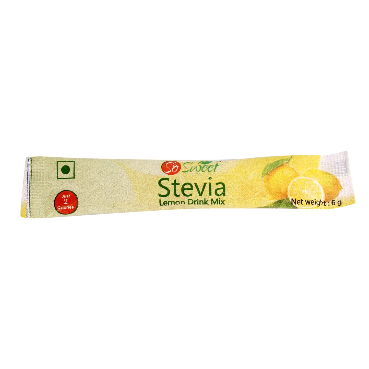 So Sweet Stevia Lemon Instant Drink Mix Sugar Free | Zero Calories| Enrich with Vitamin C | 12 Sachets  Pack of 3