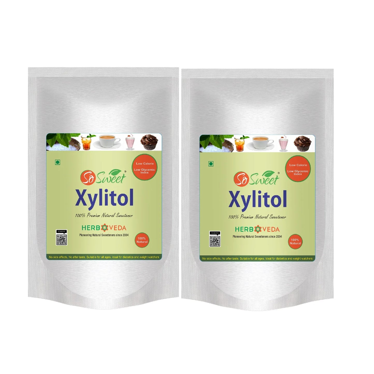  Xylitol Natural Sugar Free Sweetener 250G| 100% Natural | Low GI Sugar -So Sweet
