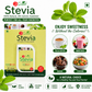 So Sweet Stevia 100 Tablets + 300 Liquid Drops – Zero Calorie Natural Sweetener Pack of 4