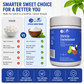 So Sweet Stevia Sugar Free Natural Low Calories Sweetener 100% Natural 400Gm | Diebetic Friendly