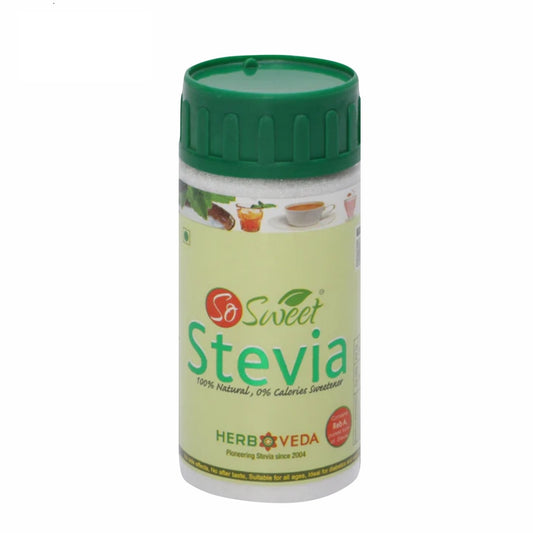 Zero Calorie Stevia Powder | Sugar Free Natural Sweetener-100gm