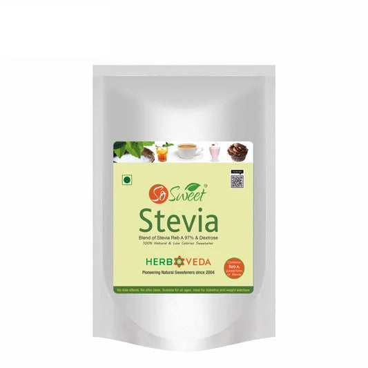 So Sweet Stevia Sugar Free Natural Low Calories Sweetener 100% Natural 400Gm | Diebetic Friendly