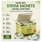So Sweet Stevia Sachets – 100 Sachets | Zero Calorie Natural Sugar Free Sweetener