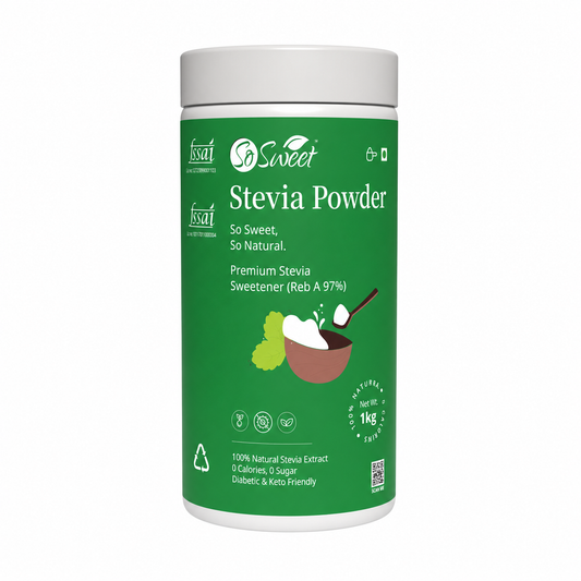 stevia powder sugar free sweetener zero calorie 