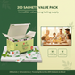 So Sweet Stevia Sachets 200 – Sugar Free Natural Zero Calorie Sweetener