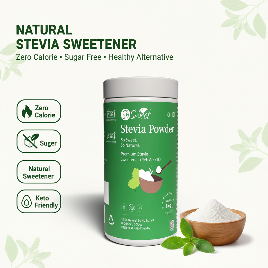 So Sweet Stevia Powder - Hero Image