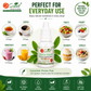 So Sweet Stevia 100 Tablets + 300 Liquid Drops – Zero Calorie Natural Sweetener Pack of 4
