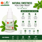 So Sweet Stevia Liquid Sugar Free 100 Drops - 5ml | Zero Calorie | Diabetic Friendly-Pack of 4
