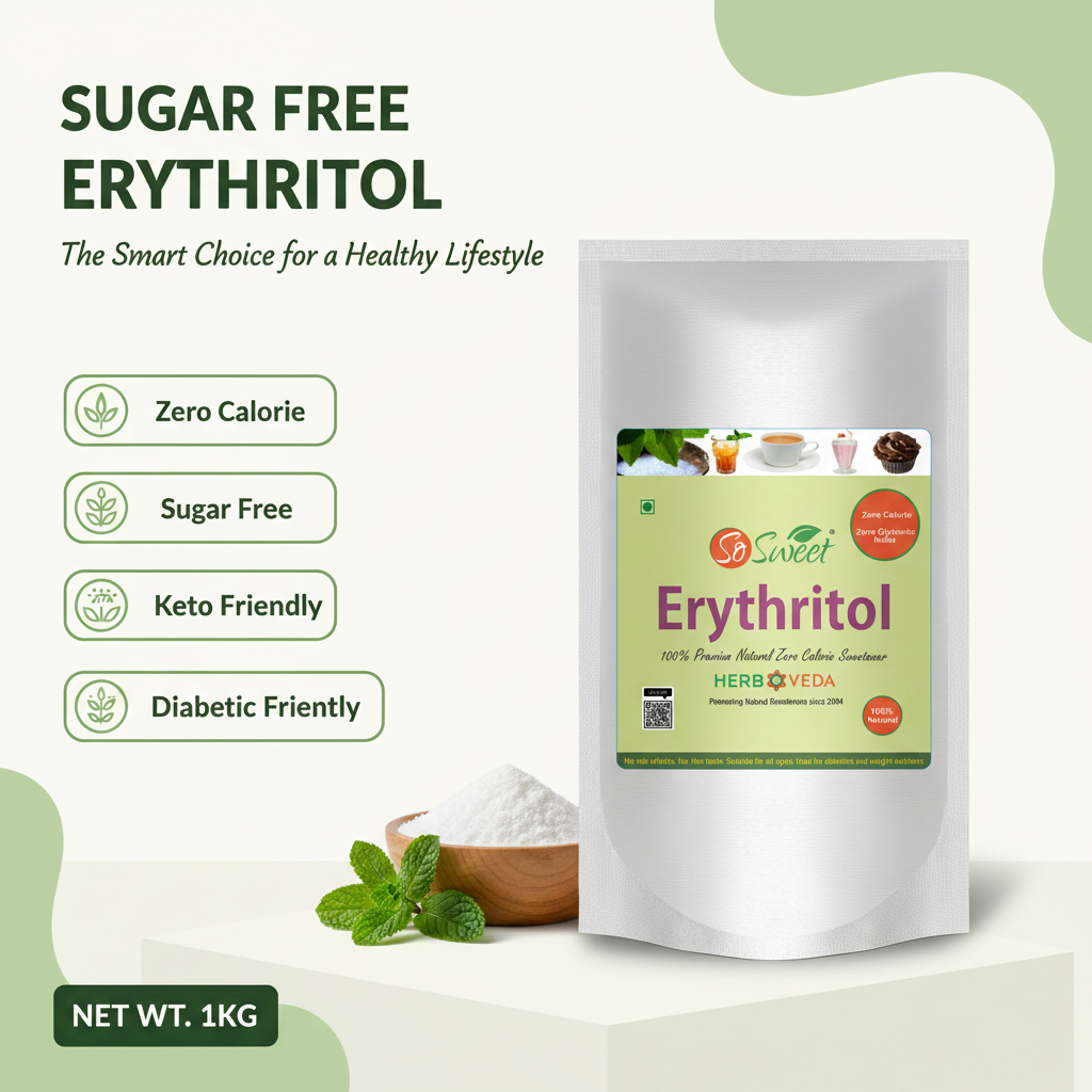So Sweet Erythritol Sugar Free Natural Zero Calorie Sweetener, 250gm