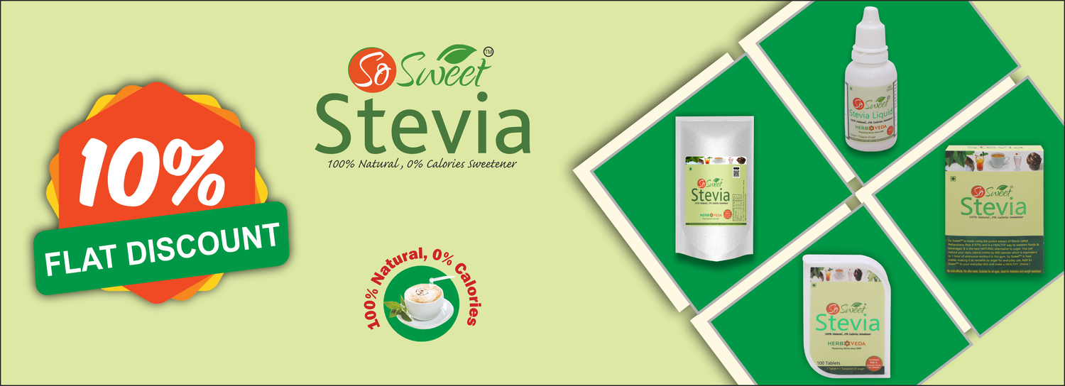 so sweet stevia banner image