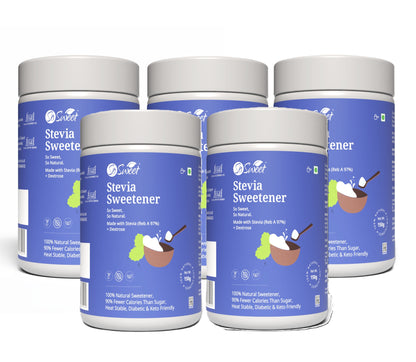 Stevia Sugar Free Sweetener 150gm | Best Diabetes Sugar Alternatives