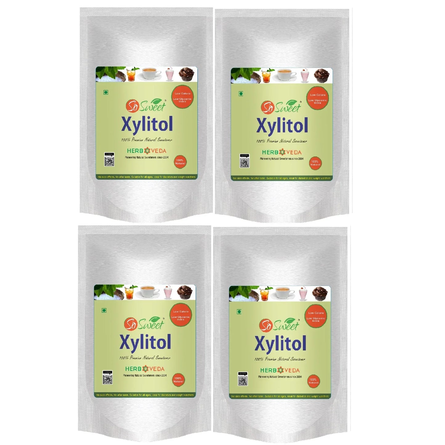 Xylitol Natural Sugar Free Sweetener 250g | 100% Natural | Low GI Sugar -So Sweet