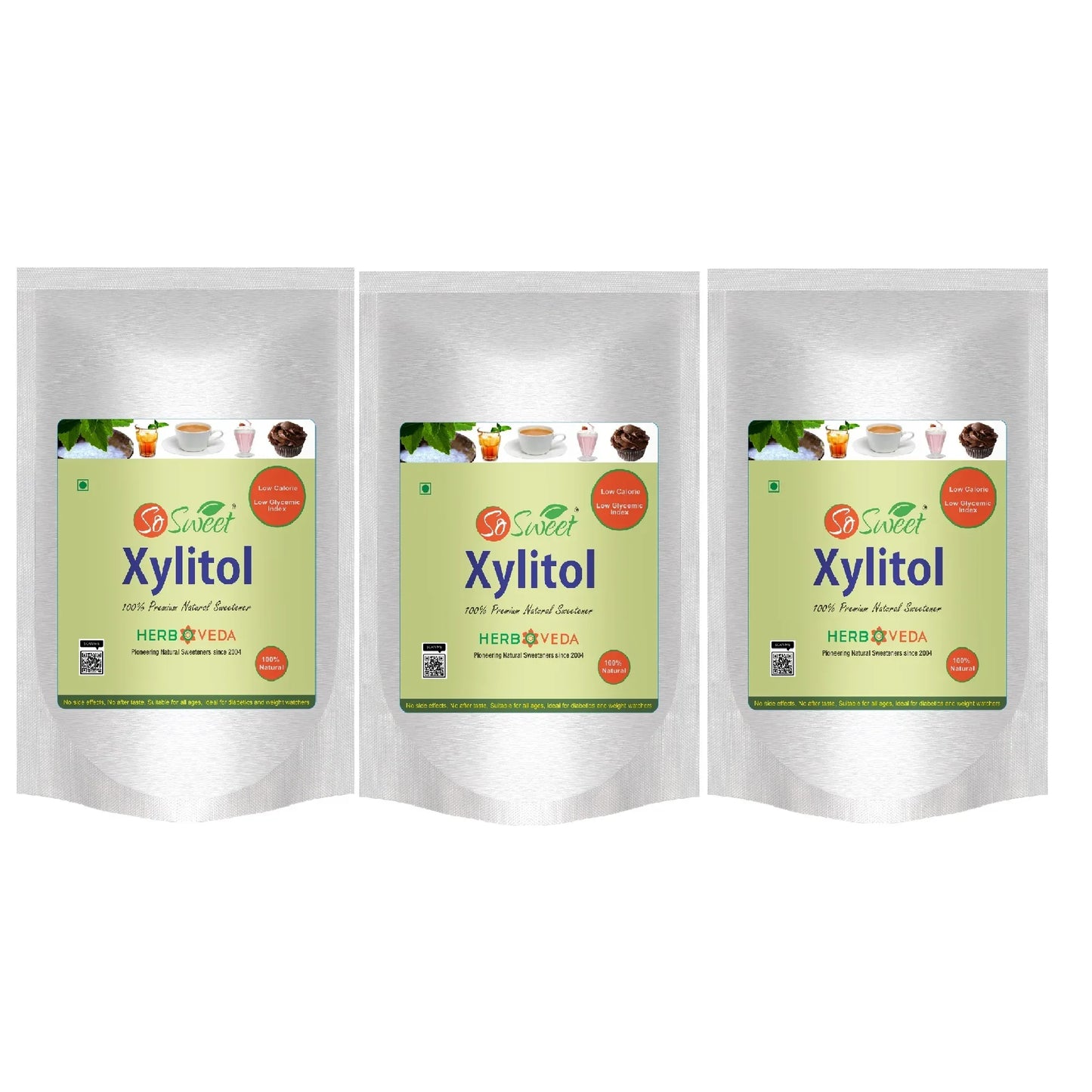  Xylitol Natural Sugar Free Sweetener 250g | 100% Natural | Low GI Sugar -So Sweet