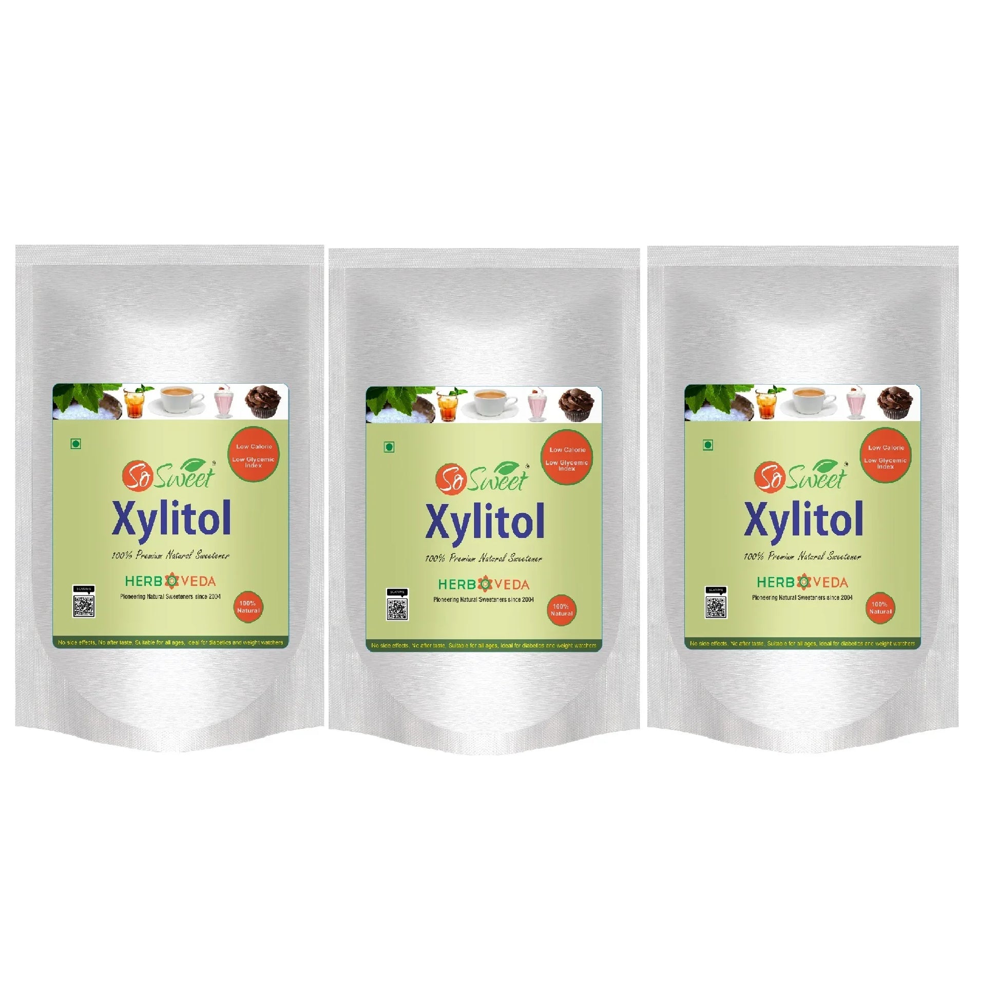  Xylitol Natural Sugar Free Sweetener 250g | 100% Natural | Low GI Sugar -So Sweet