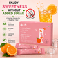 Stevia Orange Instant Drink Mix – 12 Sachets | Sugar Free Zero Calorie -So Sweet 