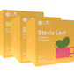 Stevia Leaf Sugar Free Natural Zero Calorie Sweetener Pack of 3-So Sweet 