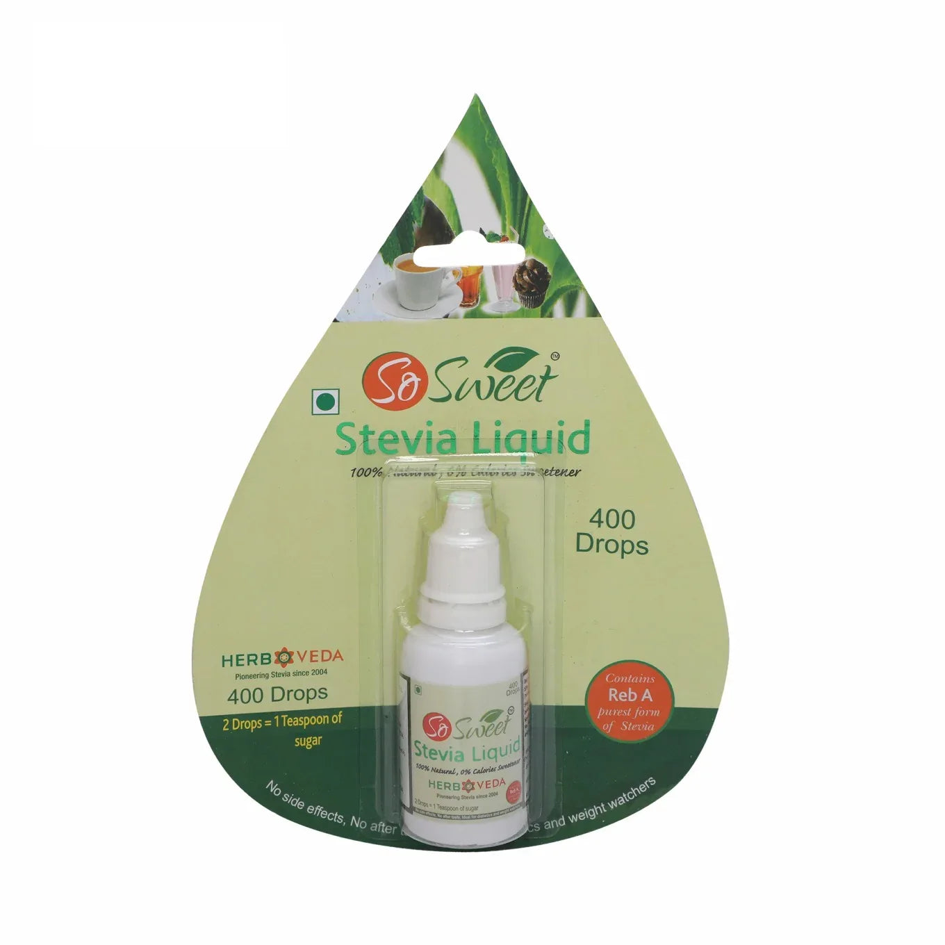 Stevia Sugar Free Natural Sweetener Alternative to Sugar - So Sweet