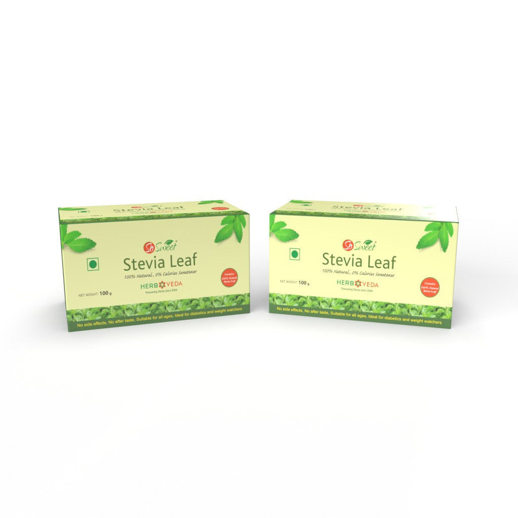 Stevia Leaf Sugar Free Natural Zero Calorie Sweetener - So Sweet
