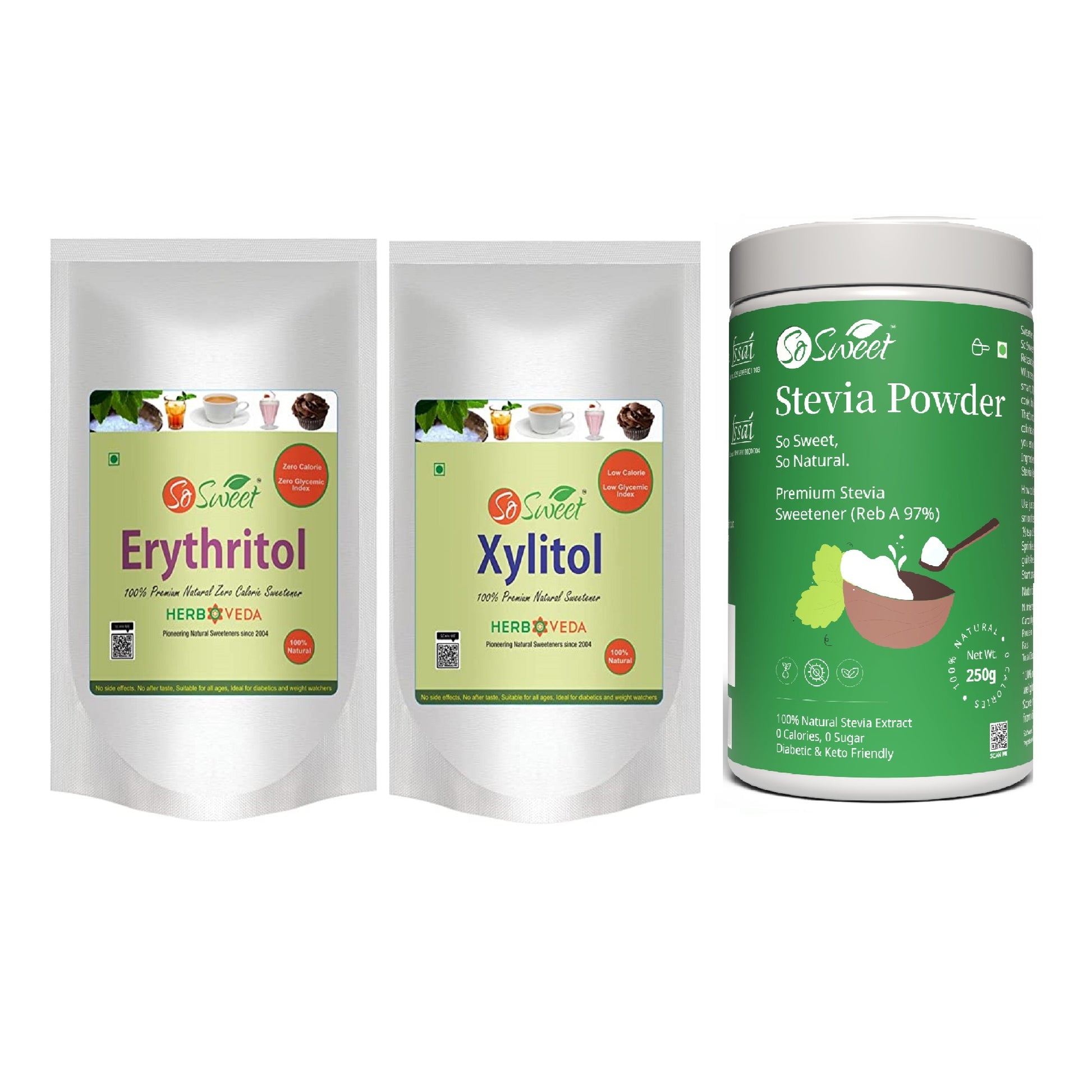  Stevia Powder Zero Calorie Natural Sugar Fre Sweetener-So Sweet
