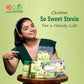 So Sweet Stevia Tablets Sugar Free Natural Zero Calorie Sweetener (Pack of 3) (500 Tab+100 Tab-2)