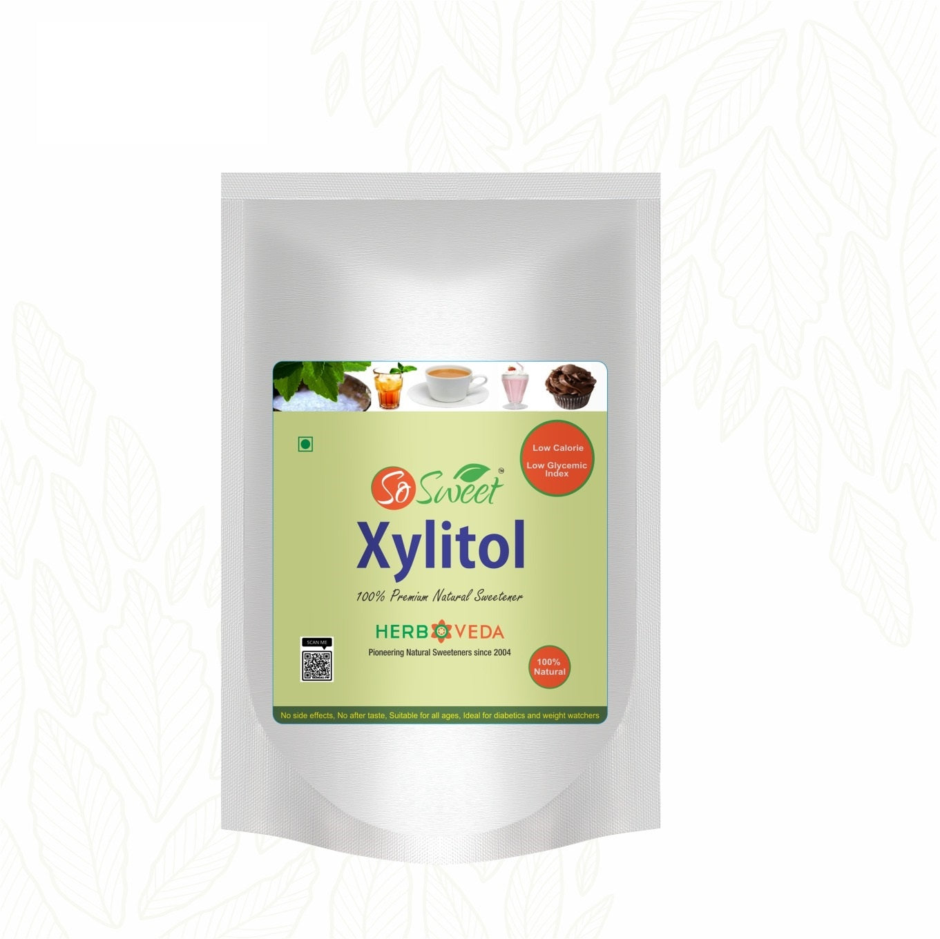 So Sweet 100% Natural Sweetener 1 Kg Xylitol Powder - Xylitol Sugar Free Sweetener