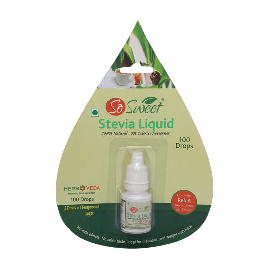 So sweet Stevia Liquid Sugar Free 100 Drops Zero Calorie | Diabetic Frendly