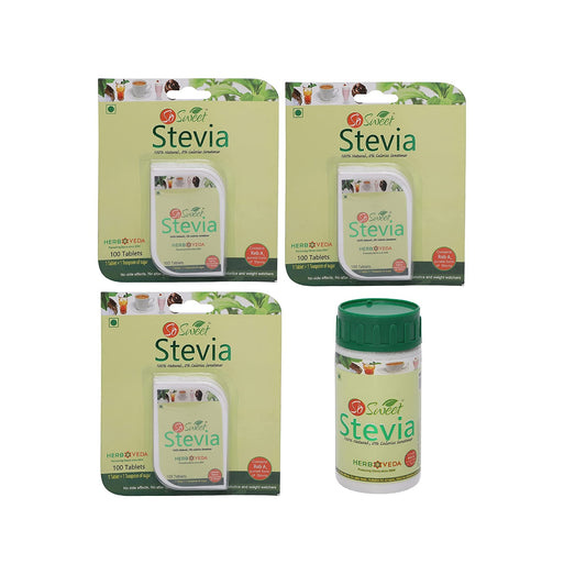 So Sweet Stevia Tablets 300 and Stevia Powder 100g Sugar Free Natural Sweetener
