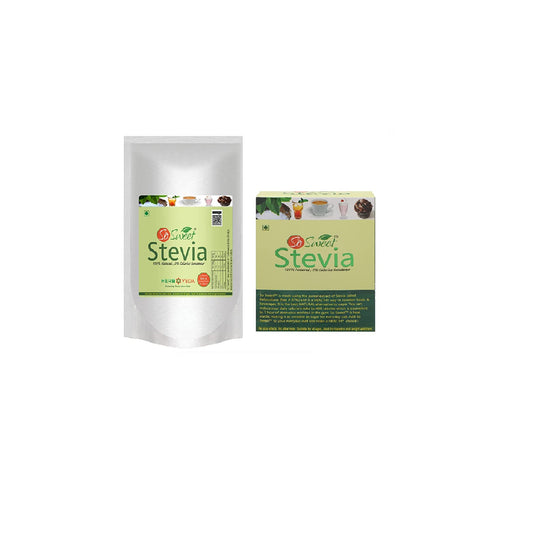 So Sweet Stevia Combo (1kg + 50 Stevia Sachets) Zero Calorie Natural Sweetener