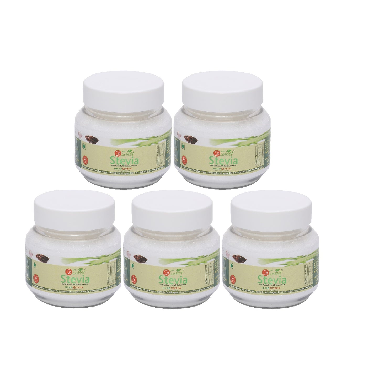 So Sweet Stevia Sugar Free Natural Zero Calorie Sweetener - 200gm - Ketro and Diabetic Friendly | Safe for all ages